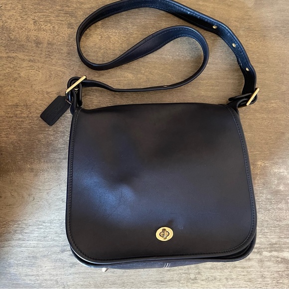 Vintage coach stewardess bag.